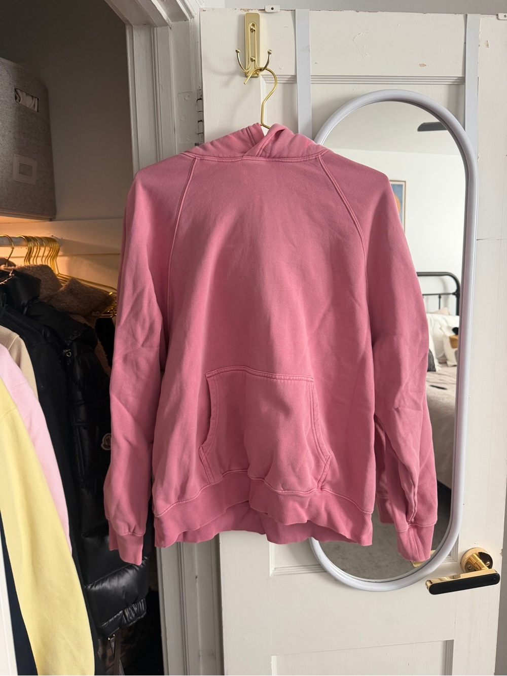 Artizia Pink Oversized Pullover Hoodie - Women's Casual Sweatshirt